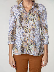 Sabrina Shirt - Safari Essence