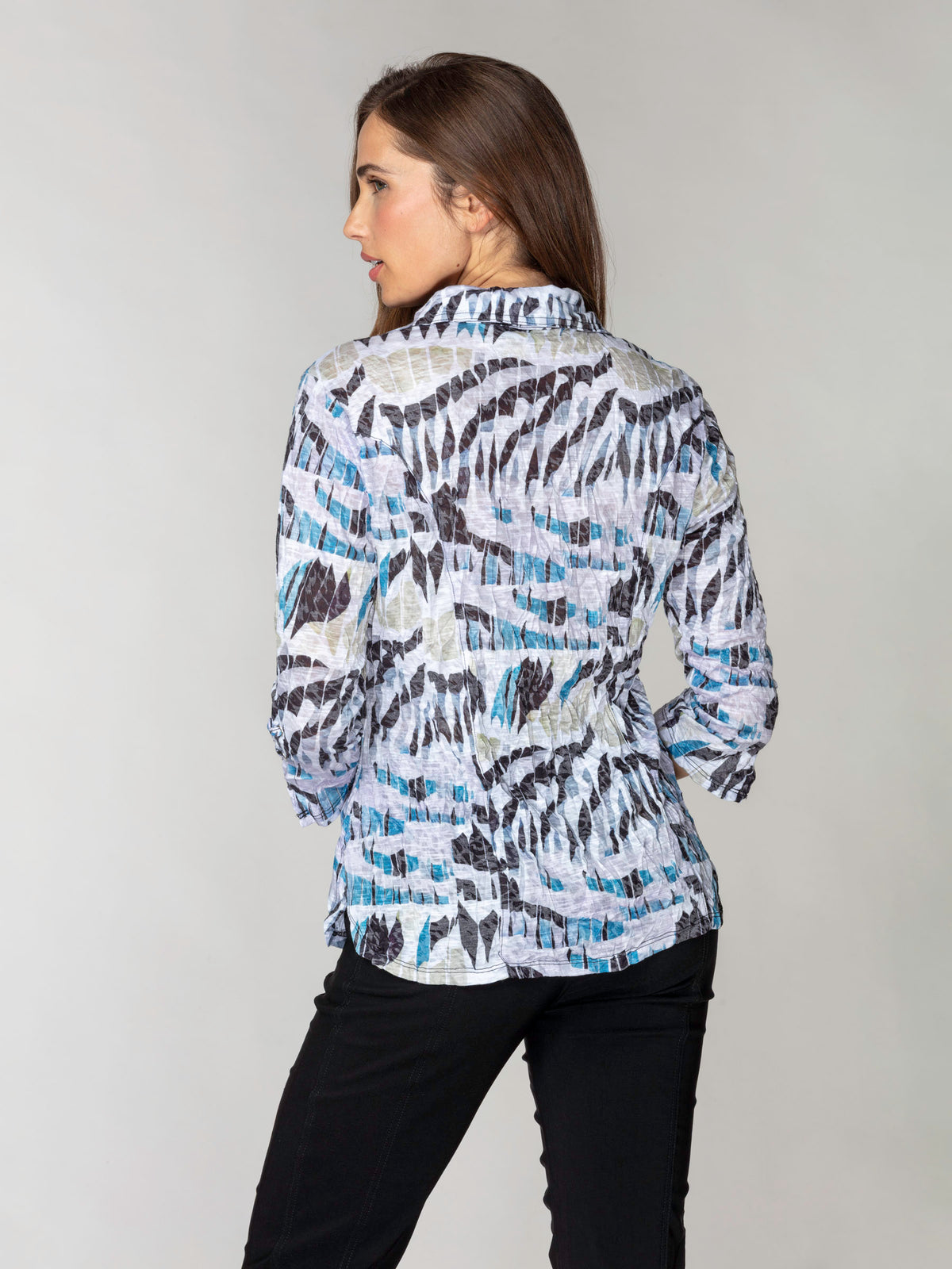 Sabrina Shirt - Wind Script