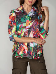 Sabrina Shirt - Vivid Botanica