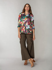 Sabrina Shirt - Vivid Botanica