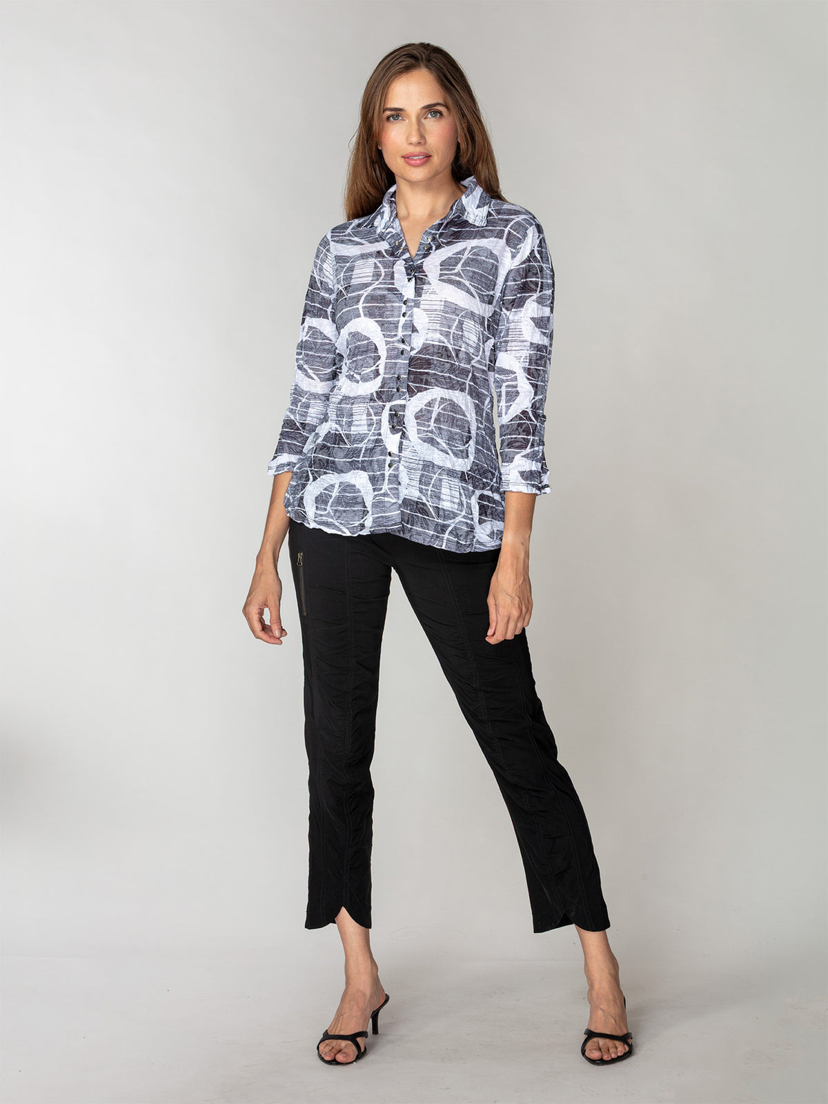 Sabrina Shirt - Chrome Effect