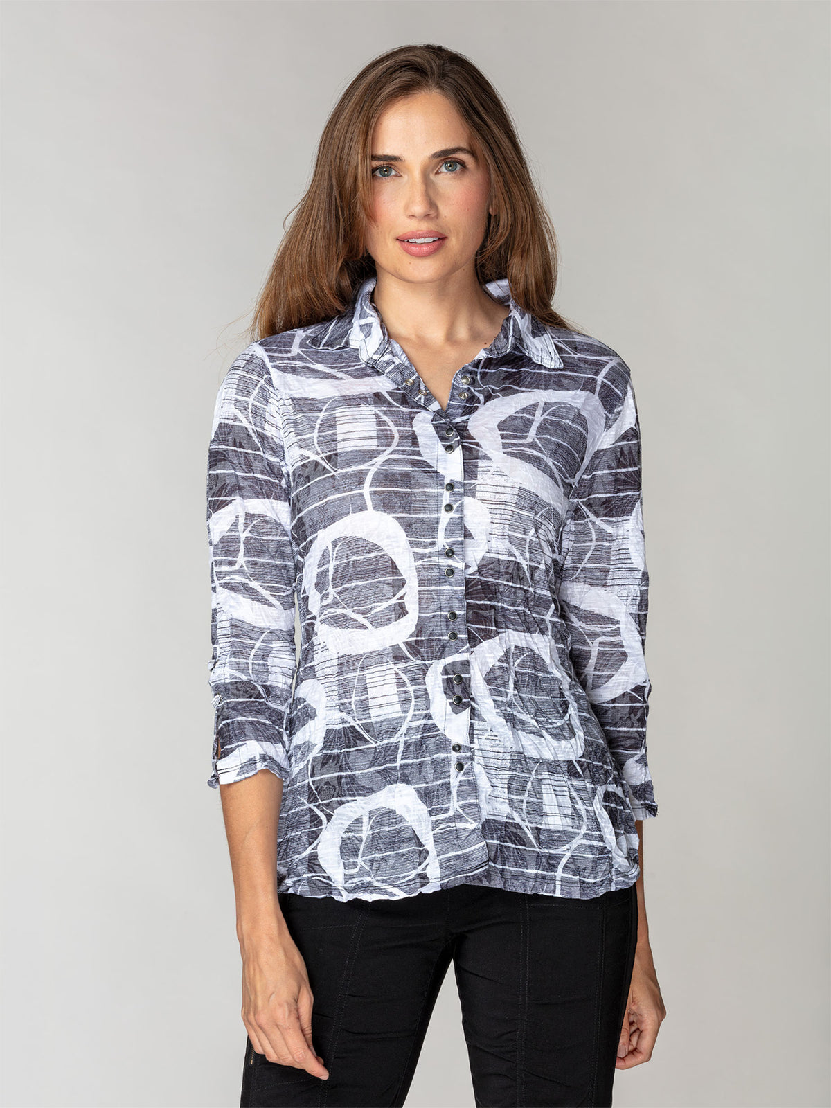 Sabrina Shirt - Chrome Effect