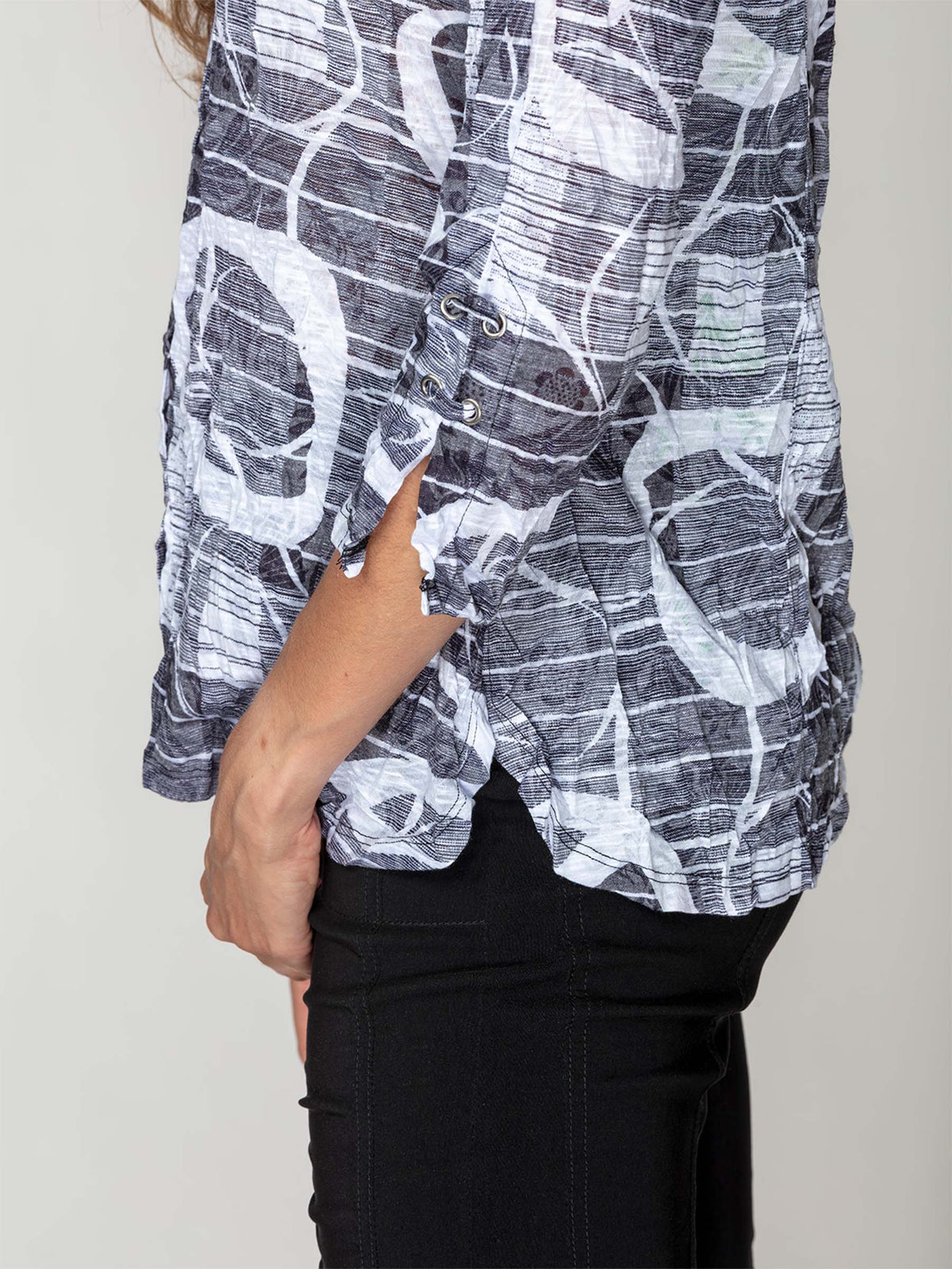 Sabrina Shirt - Chrome Effect