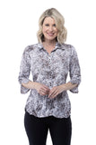 Sabrina Shirt - Gold Leopard - CARINE