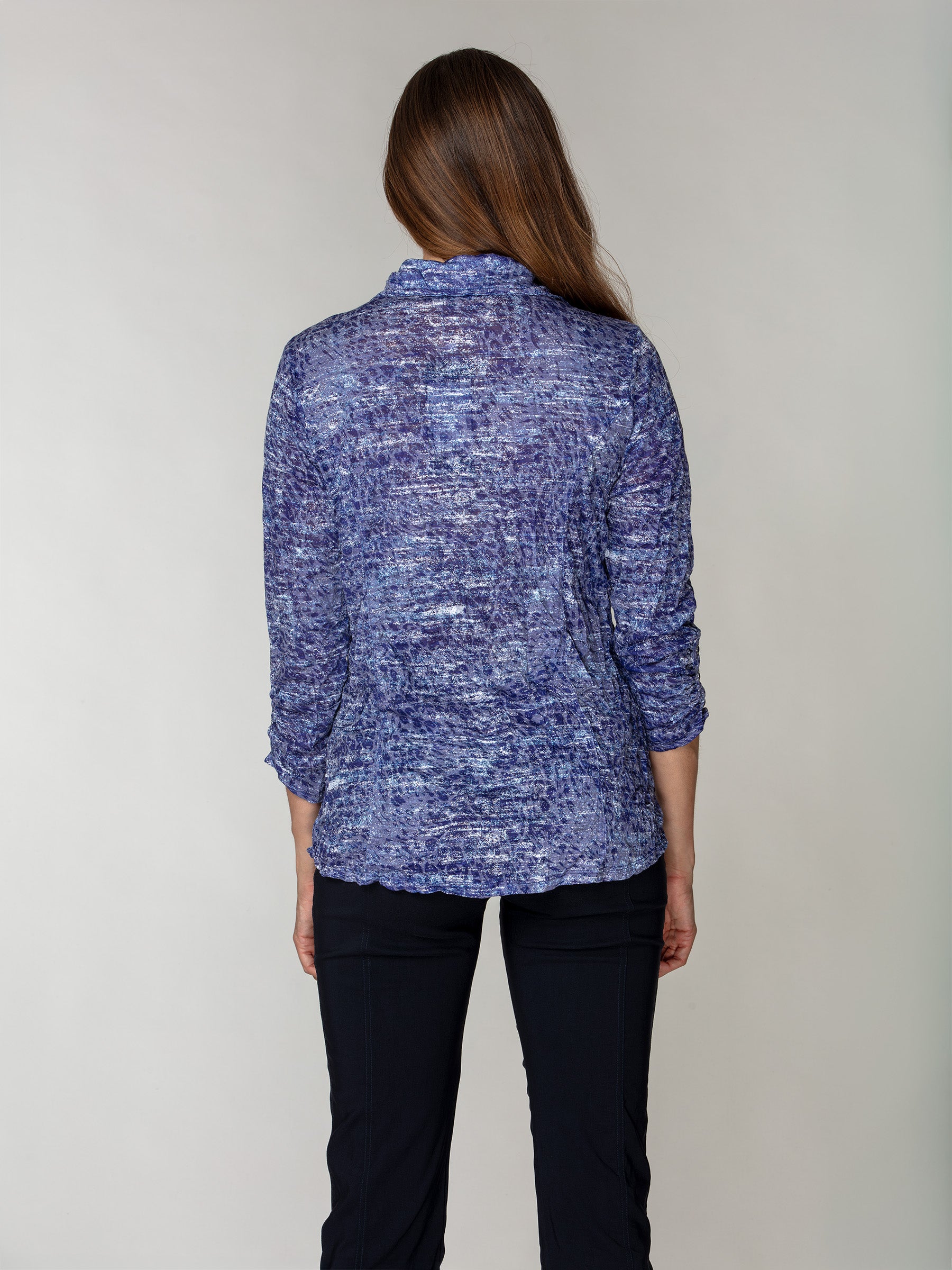 Sienna Shirt - Indigo Whisper