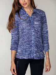 Sienna Shirt - Indigo Whisper
