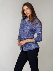 Sienna Shirt - Indigo Whisper