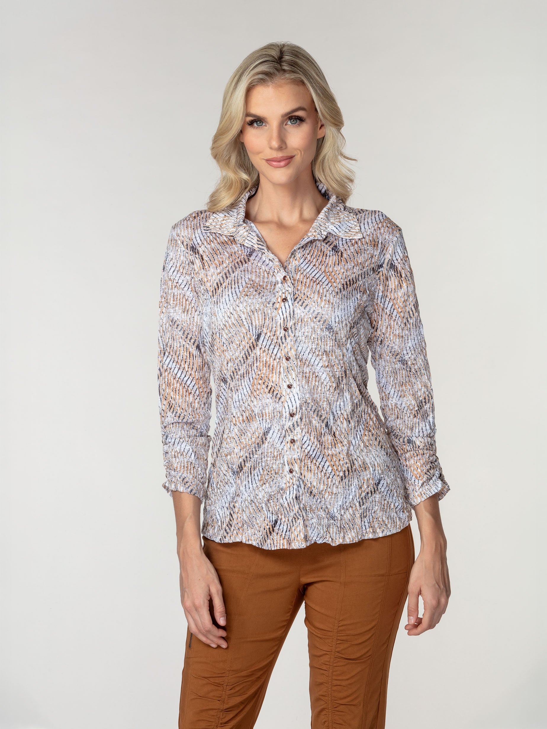 Sienna Shirt - Desert Weave