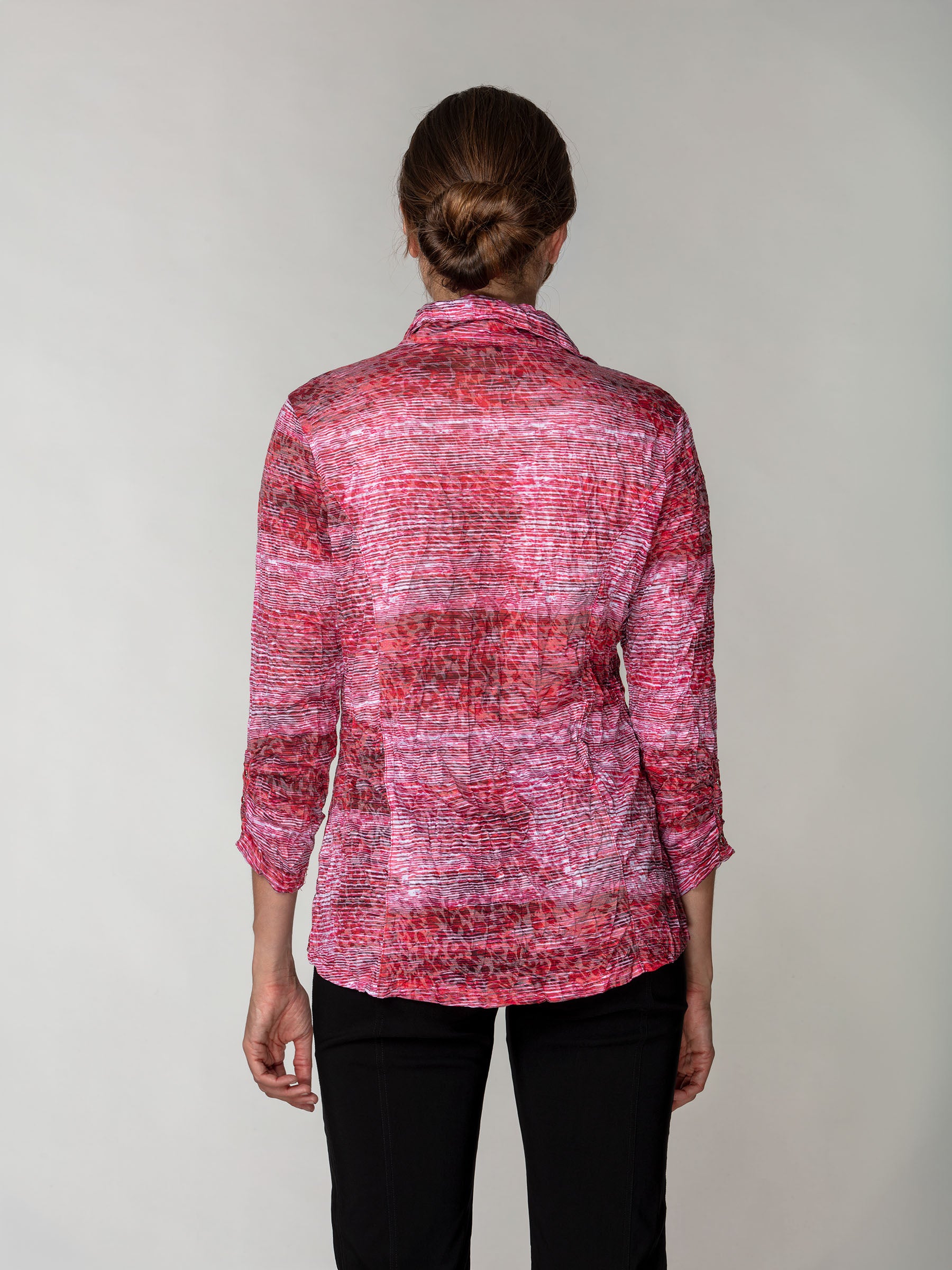 Sienna Shirt - Crimson Haze
