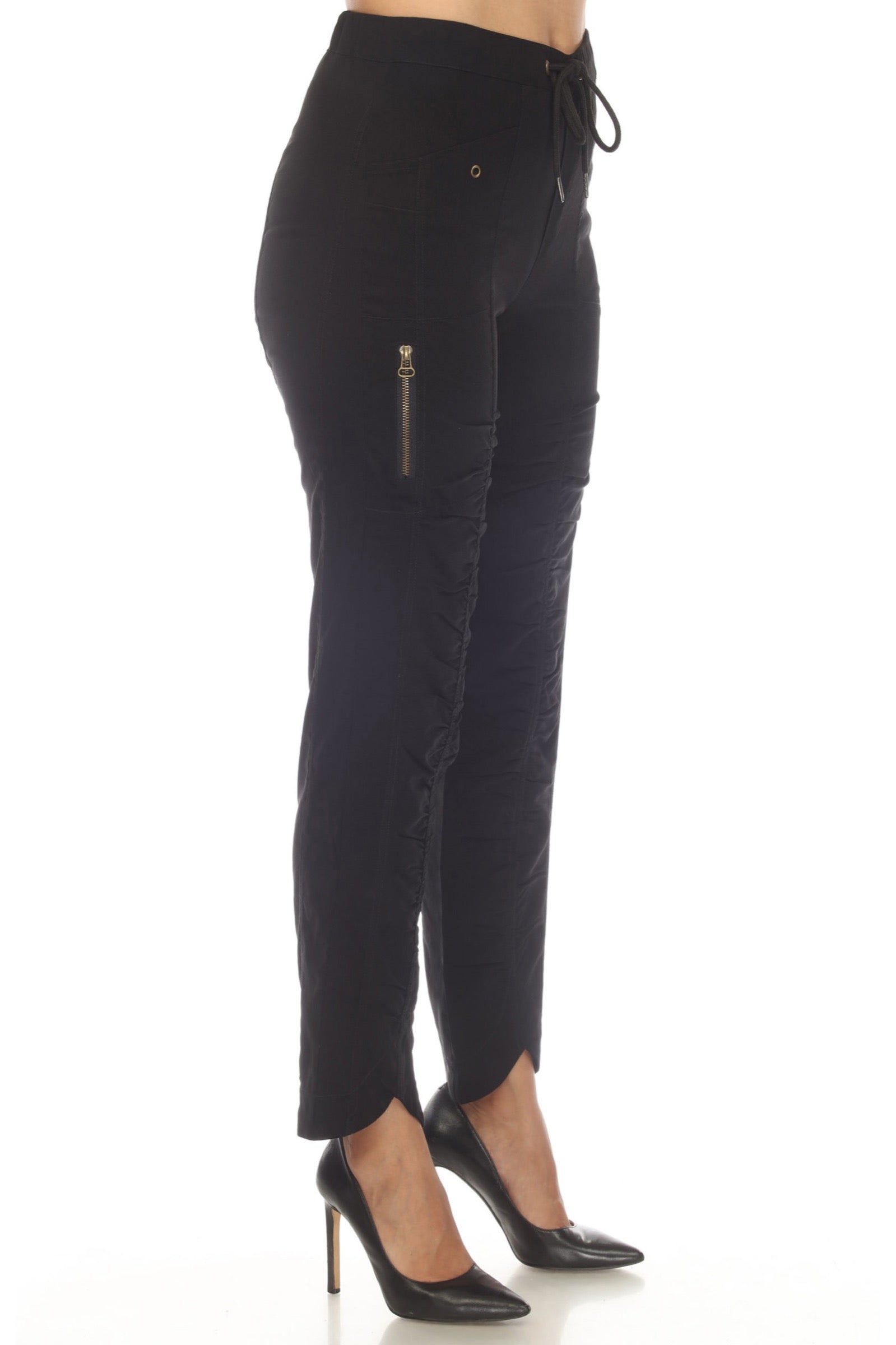 Ruched Scallop Pant - CARINE