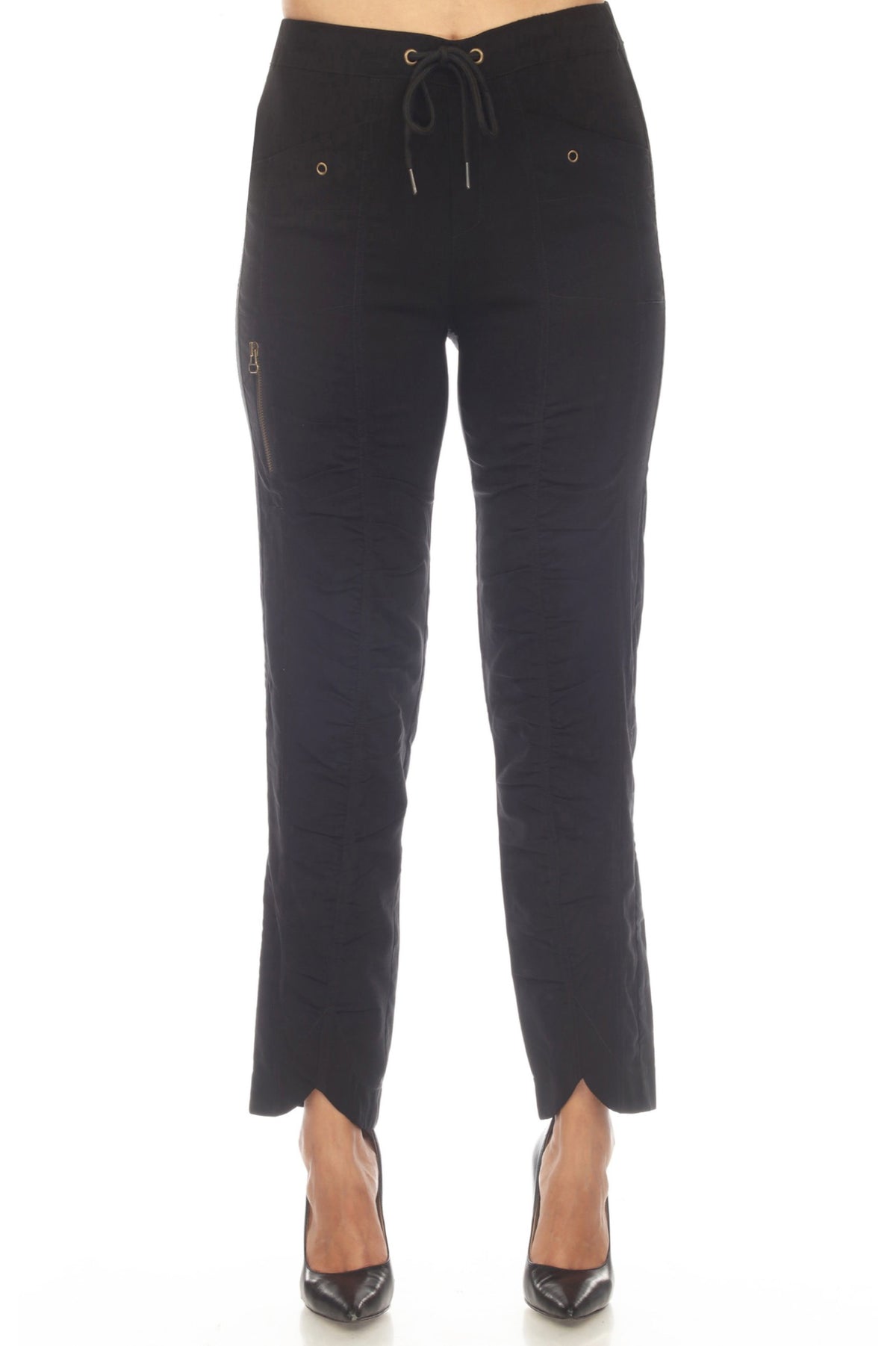 Ruched Scallop Pant - CARINE