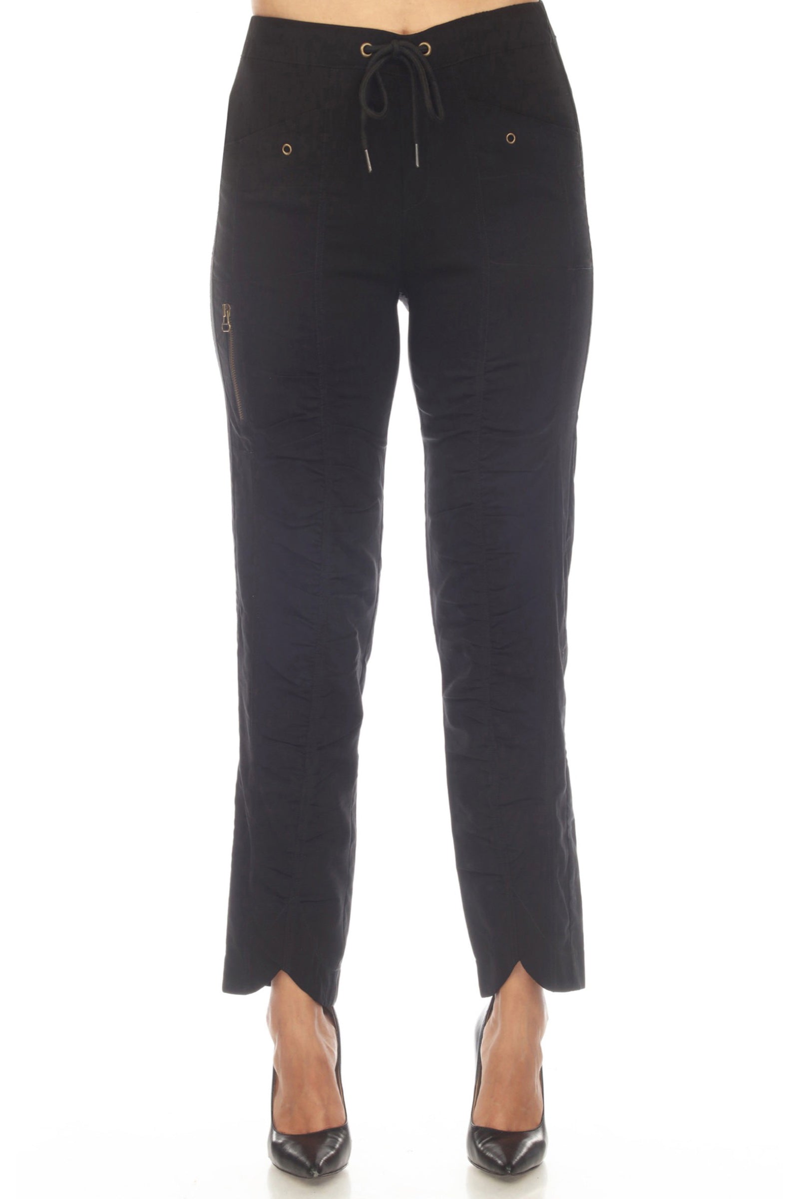 Ruched Scallop Pant - CARINE
