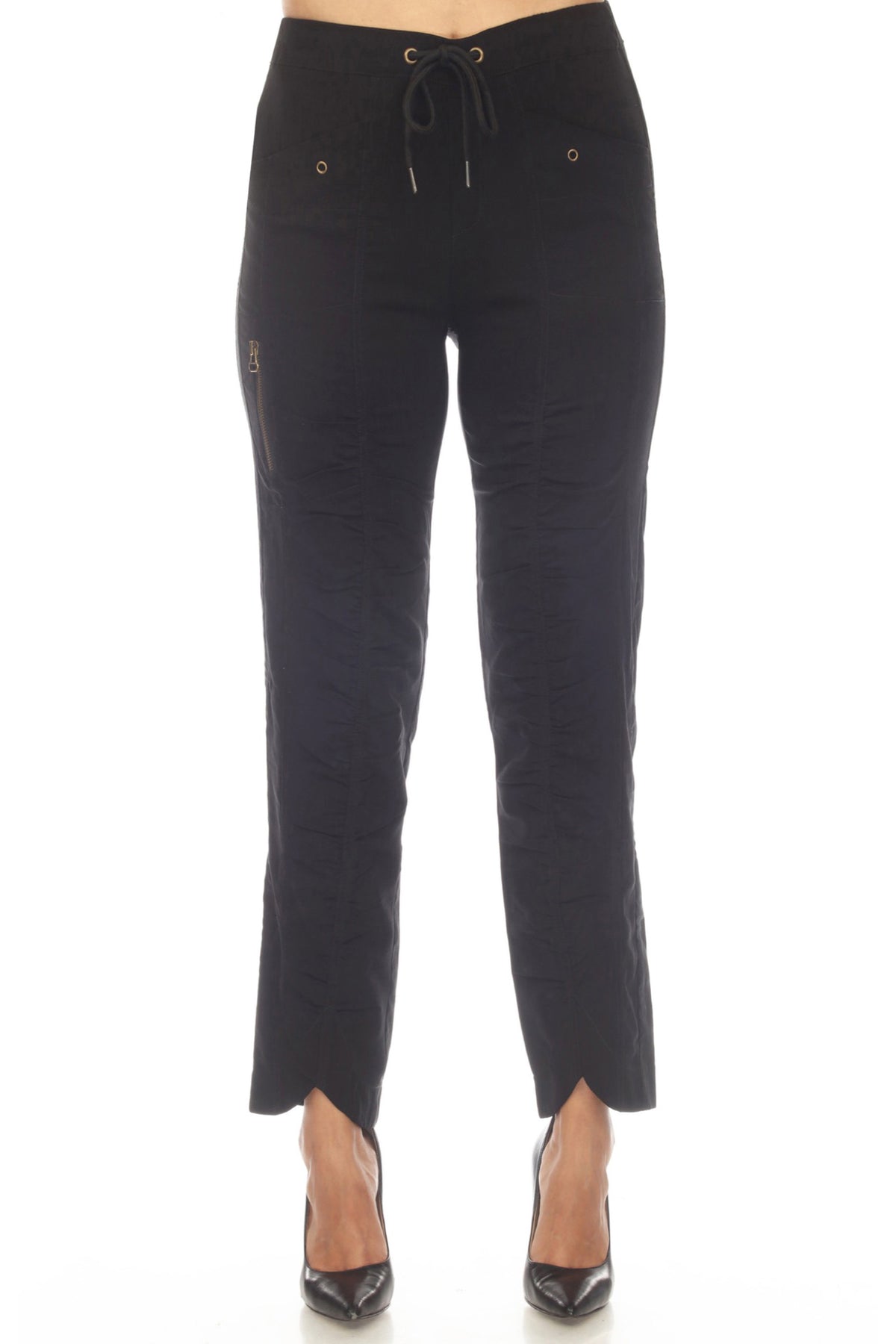 Ruched Scallop Pant - CARINE