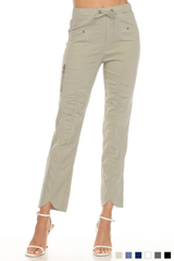 Ruched Scallop Pant - CARINE