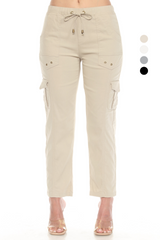 Straight Leg Cargo Pant - CARINE