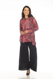 Melanie Top - Red Scales - CARINE