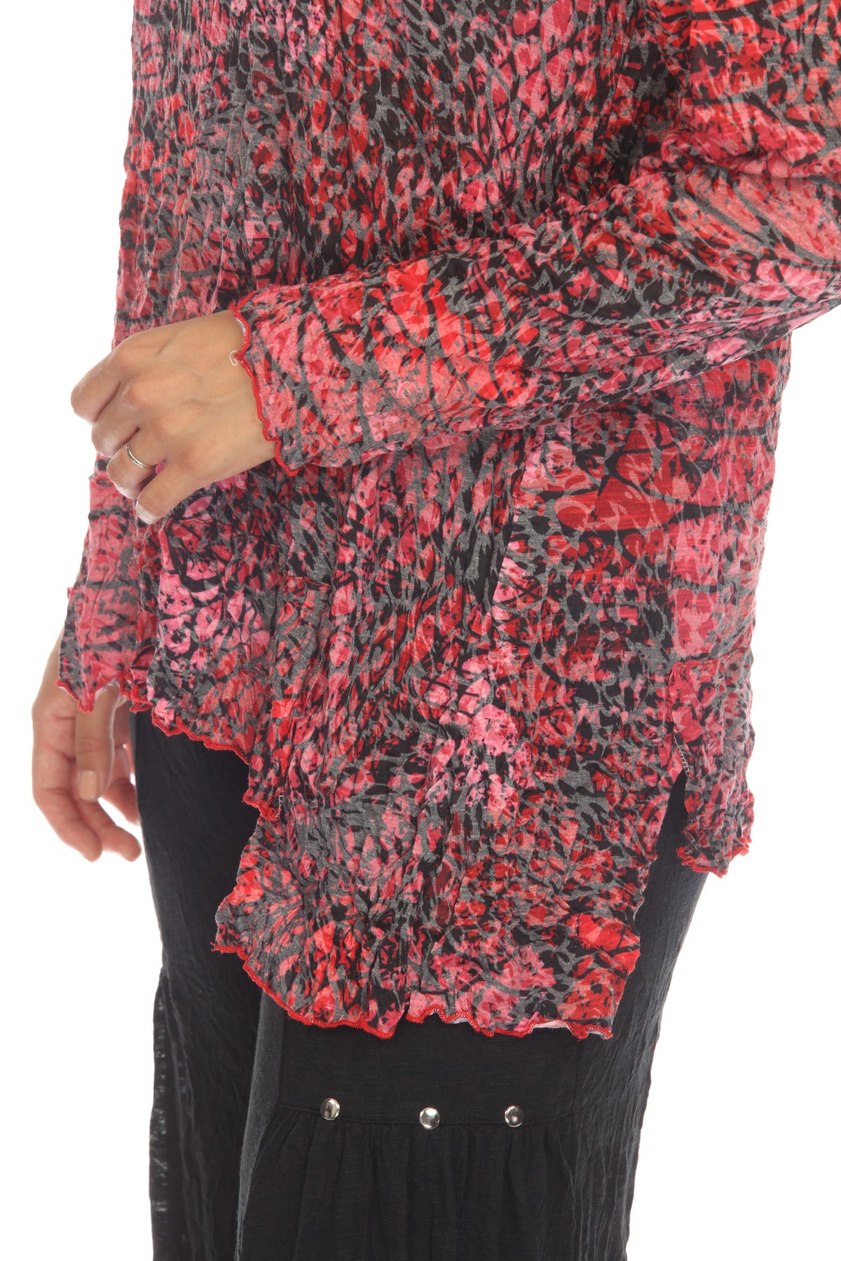 Melanie Top - Red Scales - CARINE