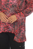 Melanie Top - Red Scales - CARINE