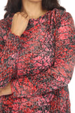 Melanie Top - Red Scales - CARINE