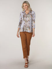 Sabrina Shirt - Safari Essence