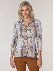 Sabrina Shirt - Safari Essence