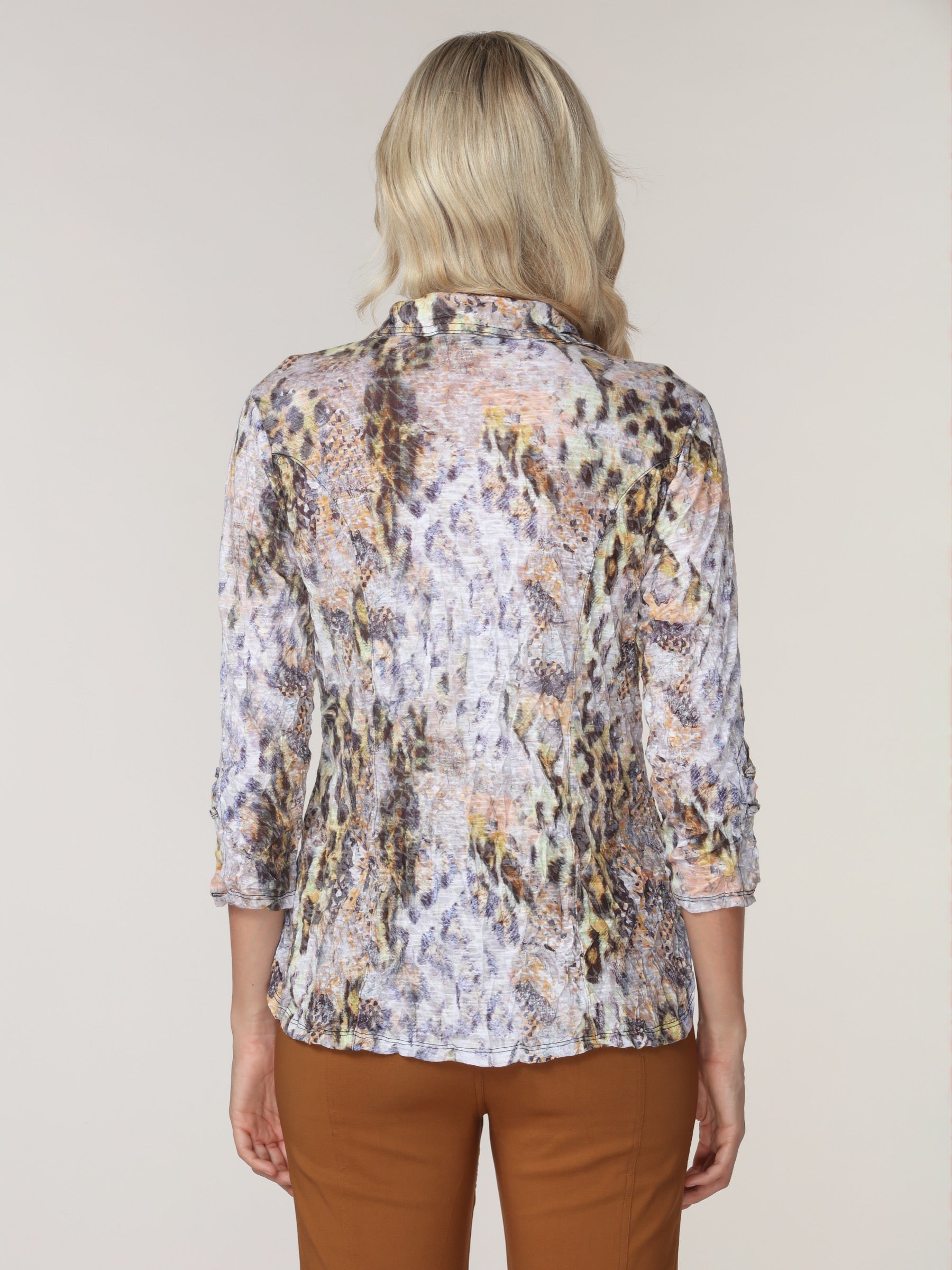 Sabrina Shirt - Safari Essence
