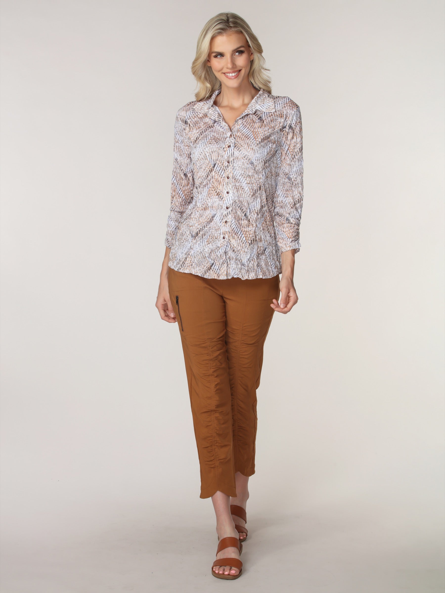 Sienna Shirt - Desert Weave