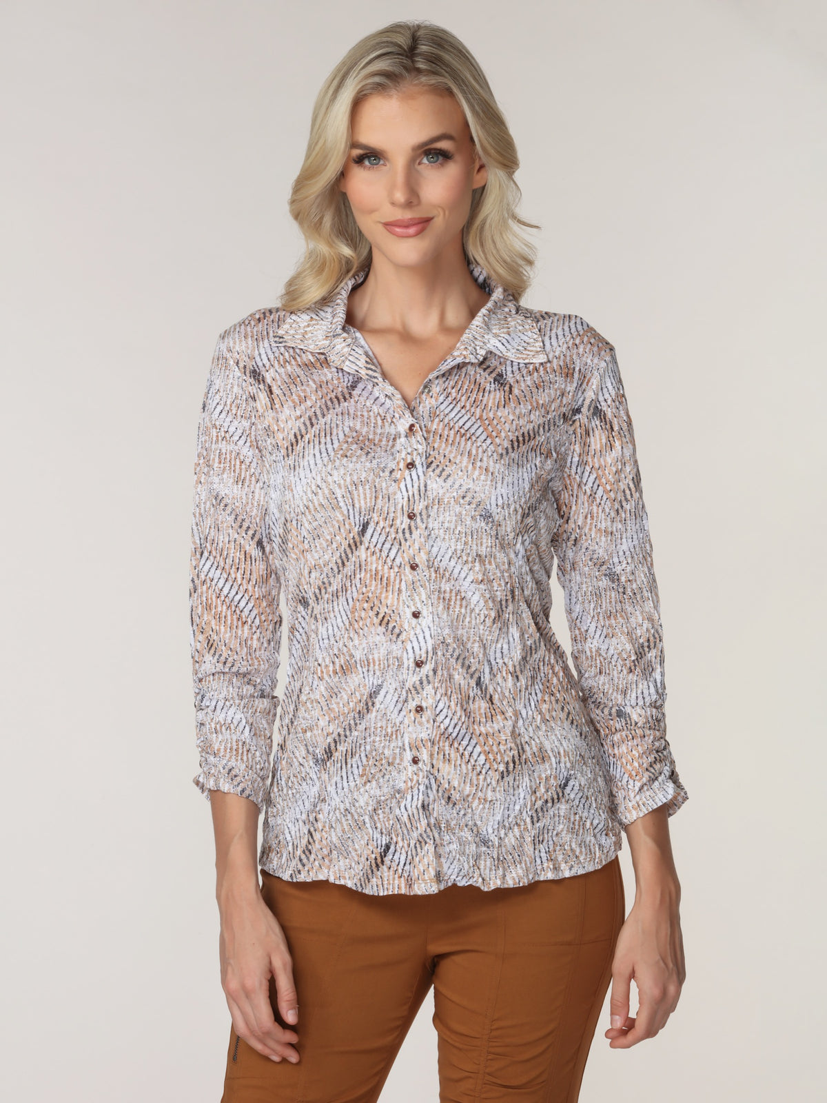 Sienna Shirt - Desert Weave