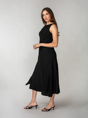Riviera Patch Midi Dress