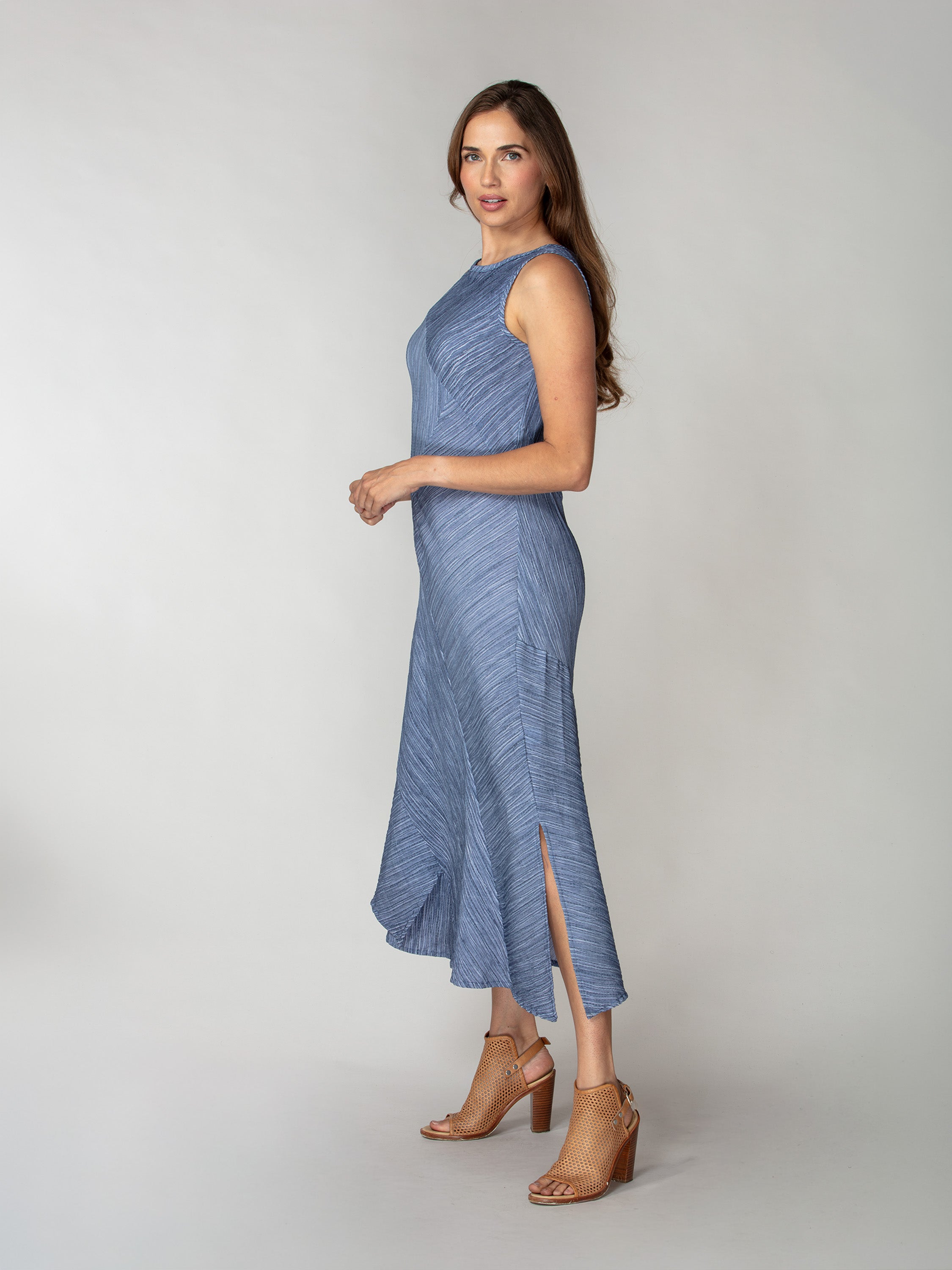 Riviera Patch Midi Dress