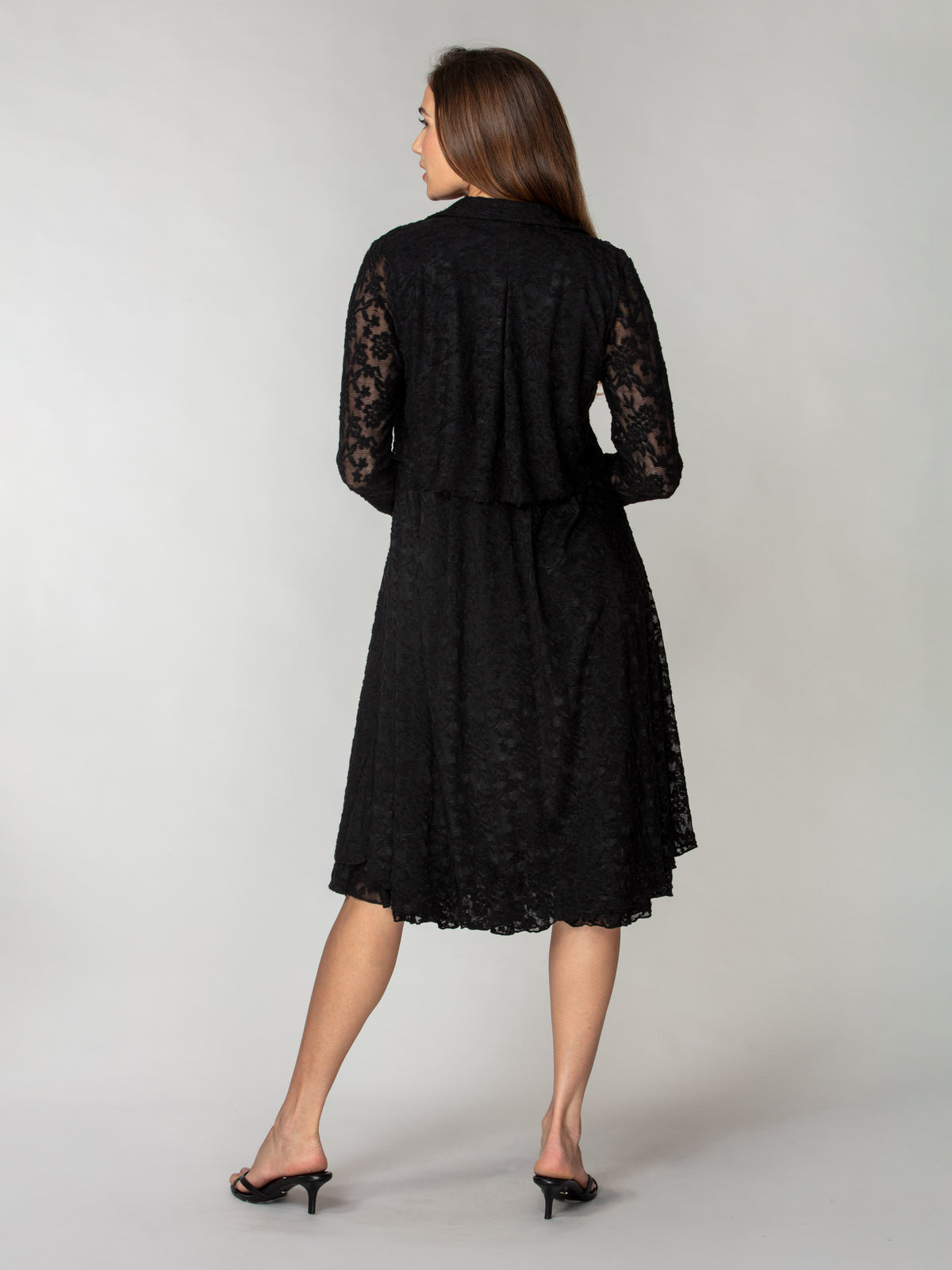 Textured Lace Duster