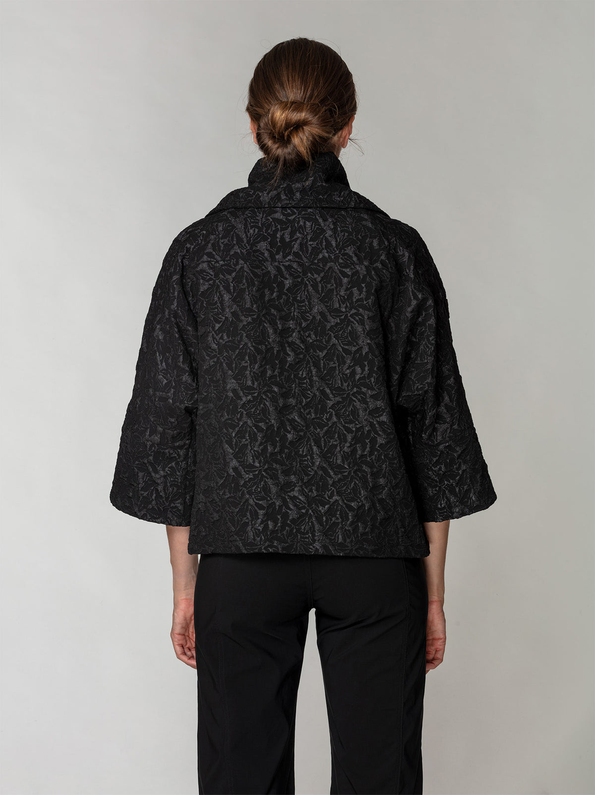Lustre Textured Swing Jacket