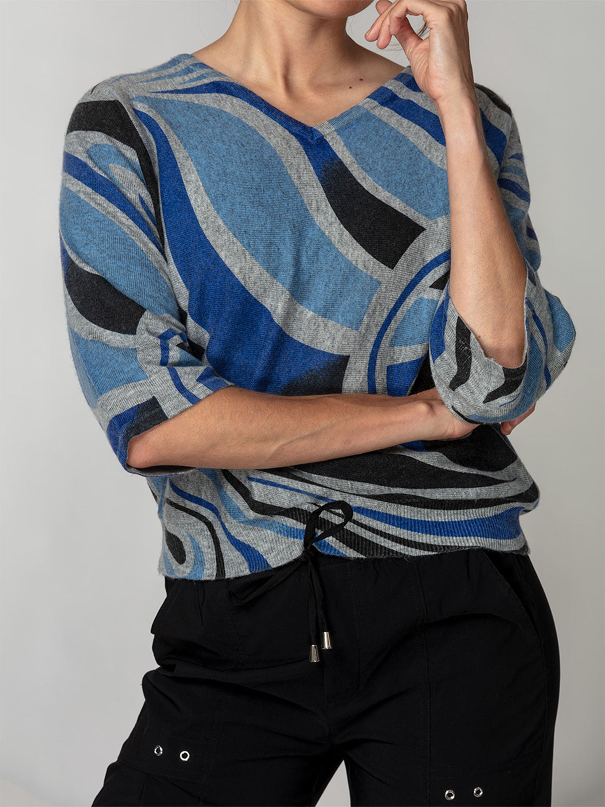 Light Knit Dolman Pullover