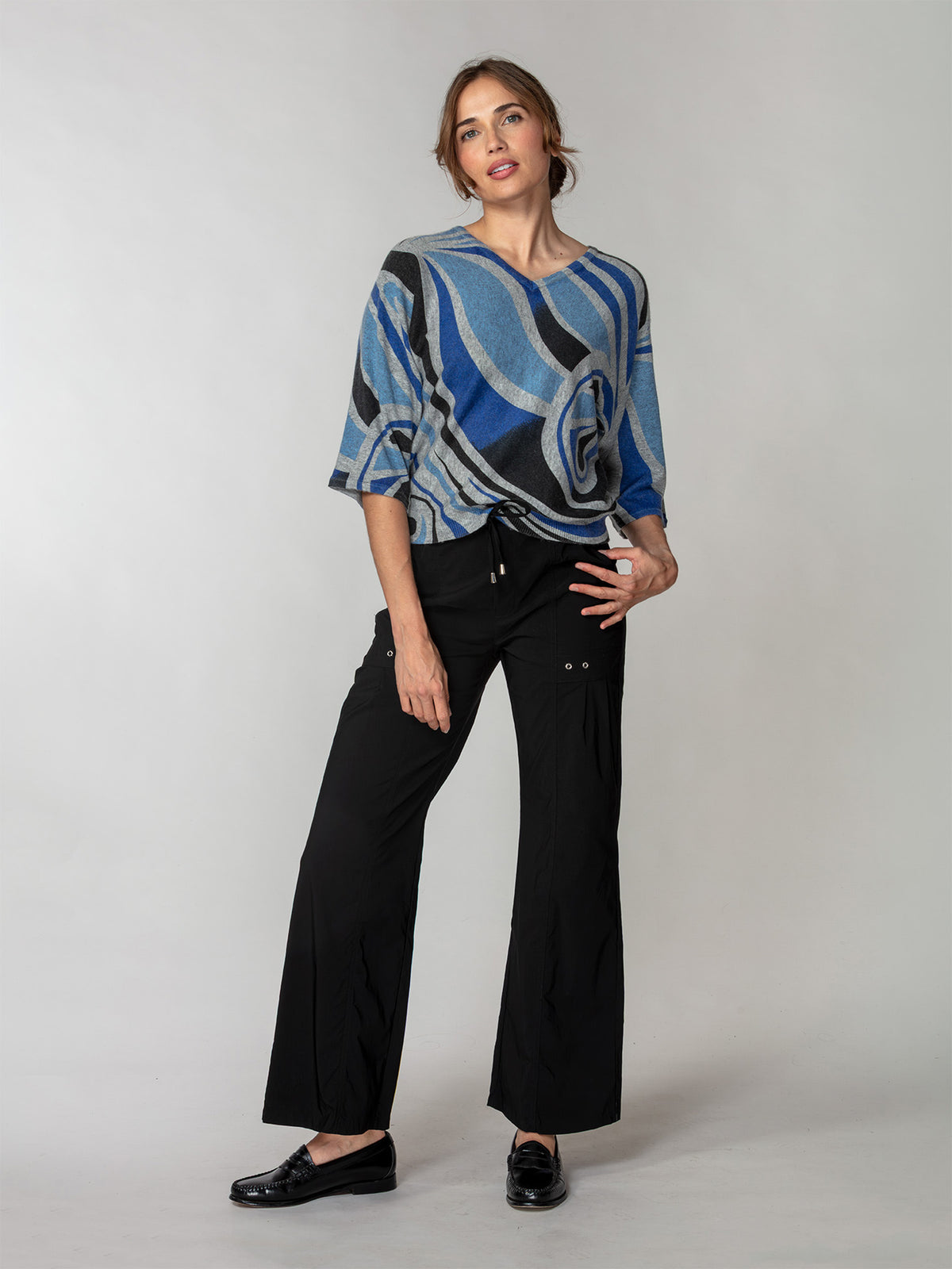 Light Knit Dolman Pullover