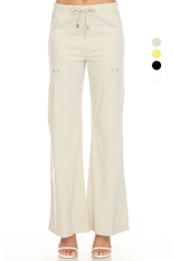 Wide Leg Drawstring Pant - CARINE