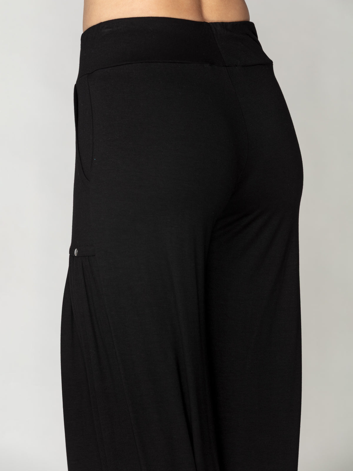 Studded Pull-On Palazzo Pant