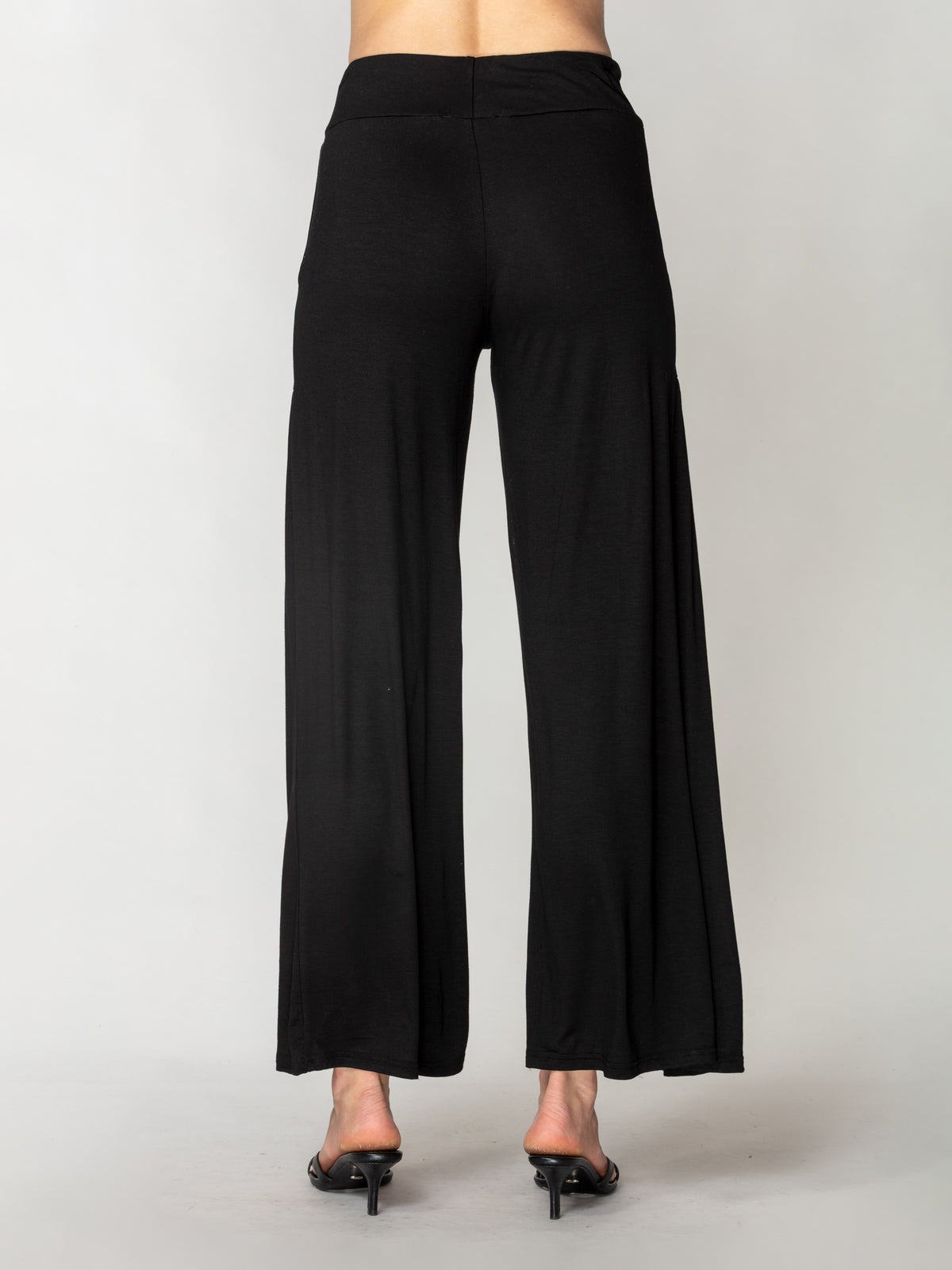 Studded Pull-On Palazzo Pant