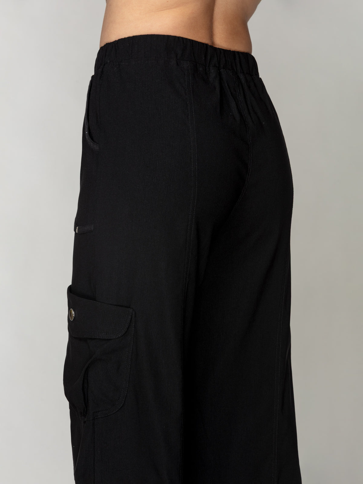 Draped Cargo Pocket Pant