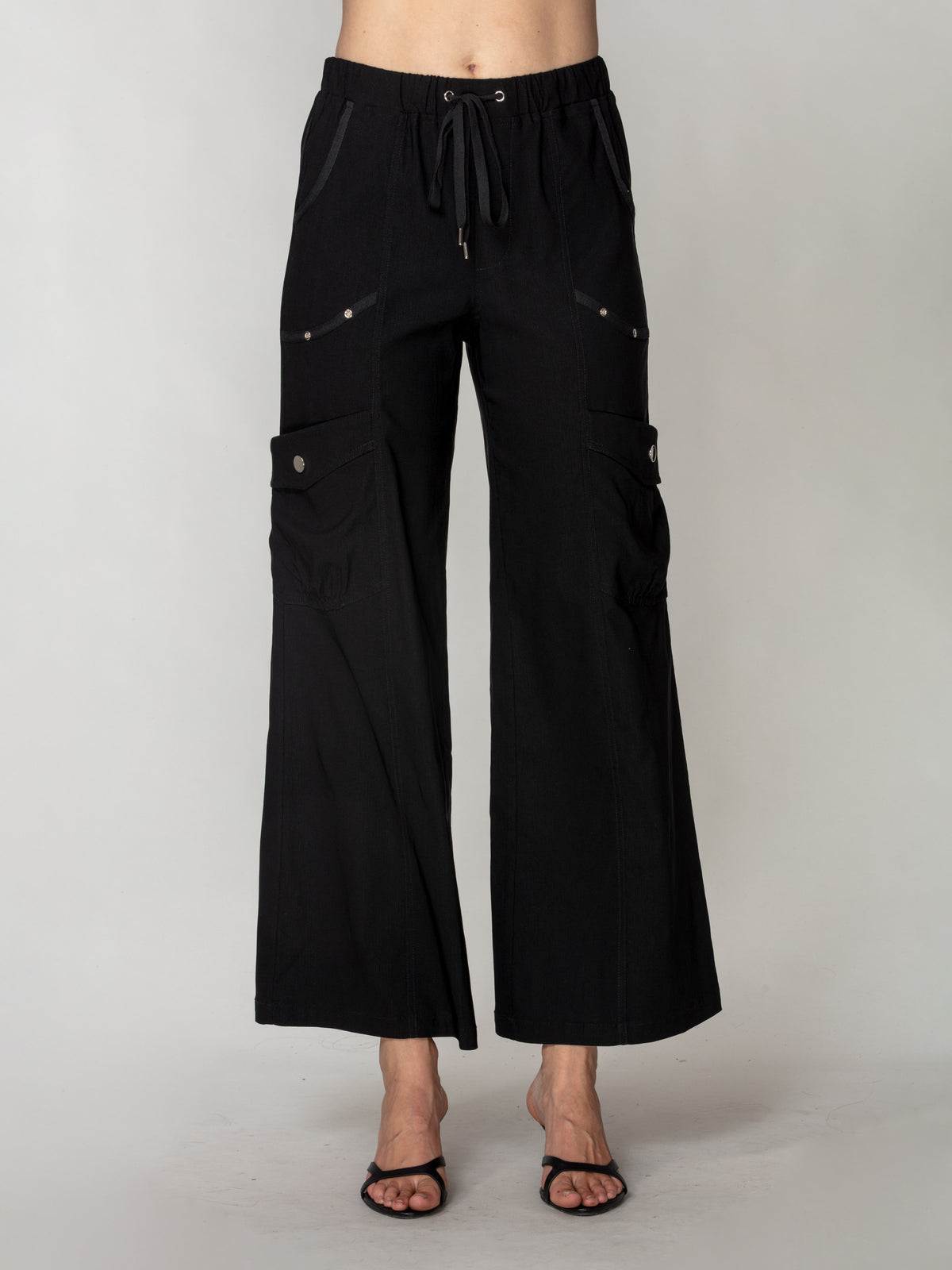 Draped Cargo Pocket Pant