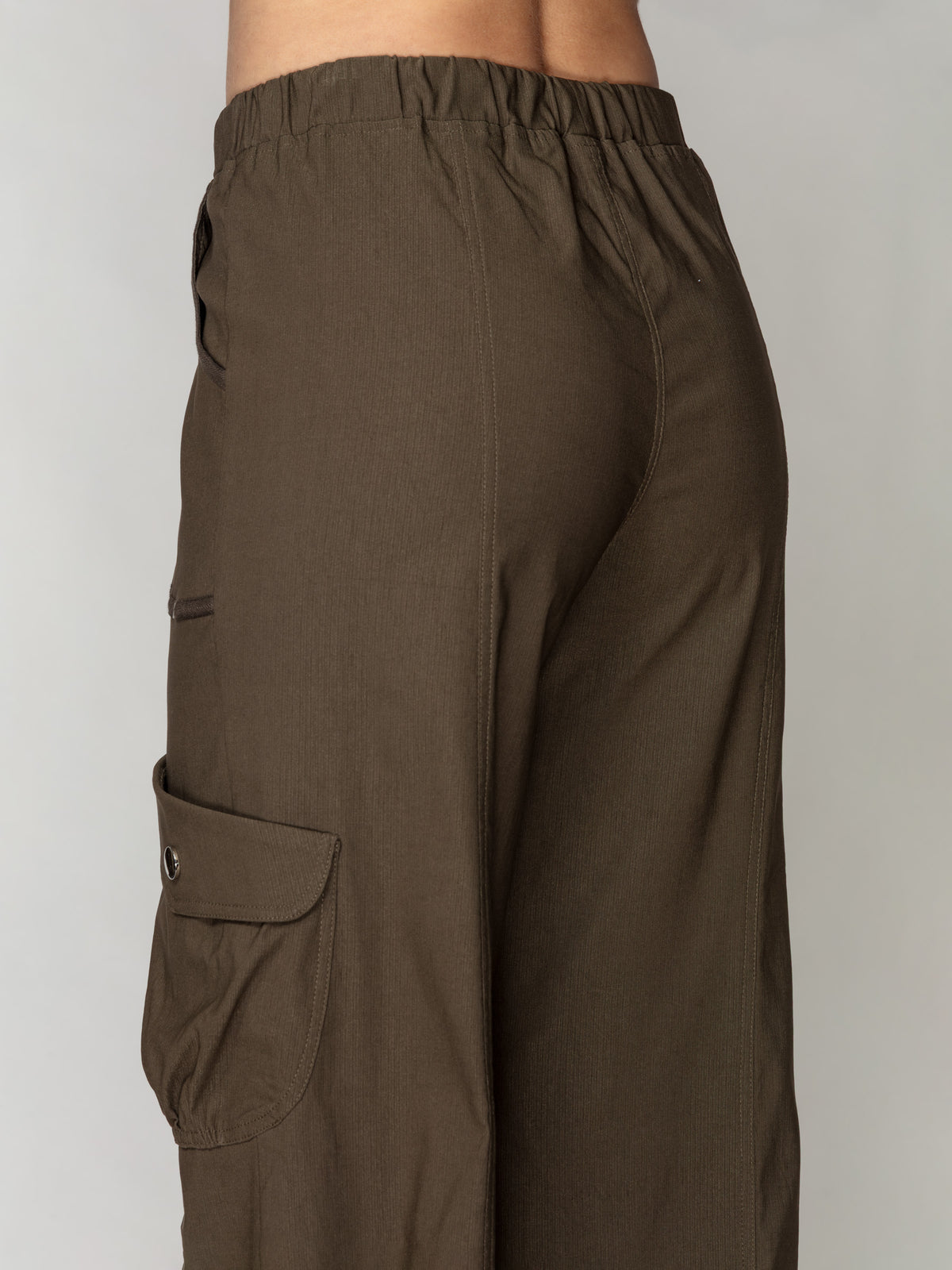 Draped Cargo Pocket Pant