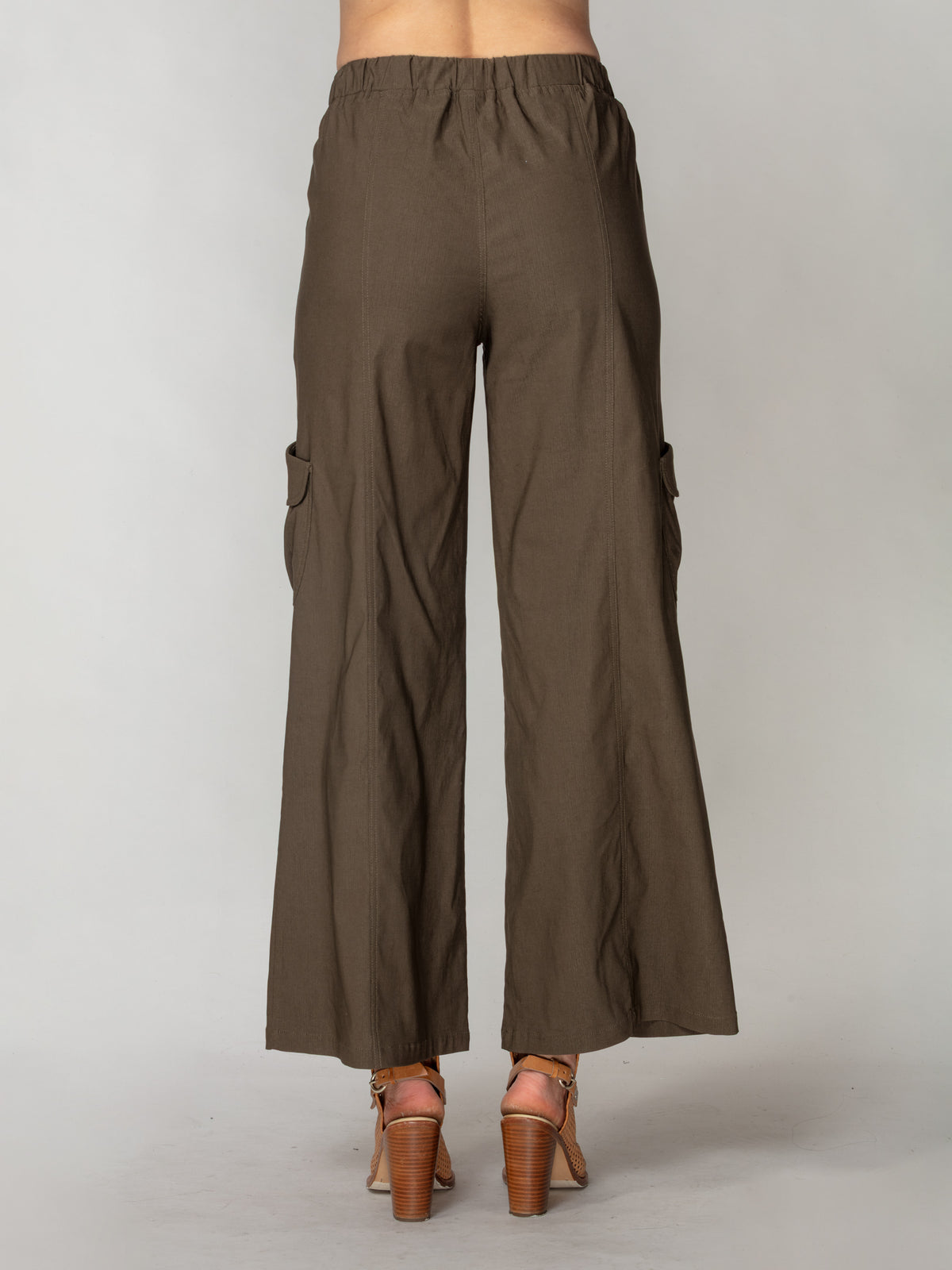 Draped Cargo Pocket Pant