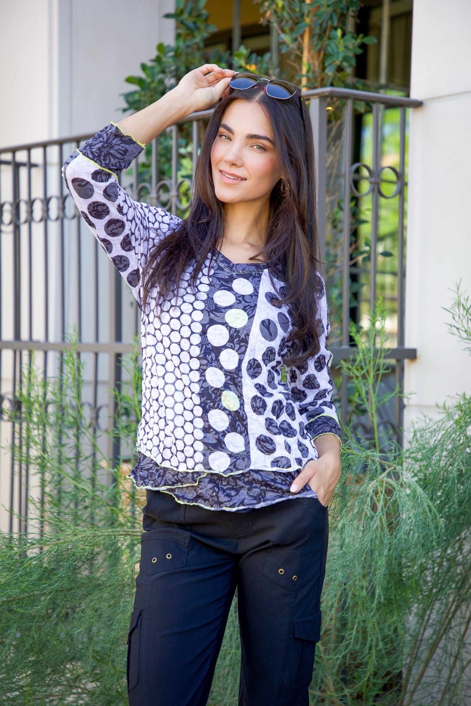 Jenny Top - Graphic Pop - CARINE