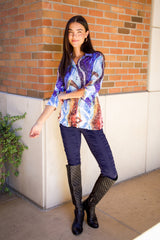 Sabrina Shirt - Amber Wave - CARINE