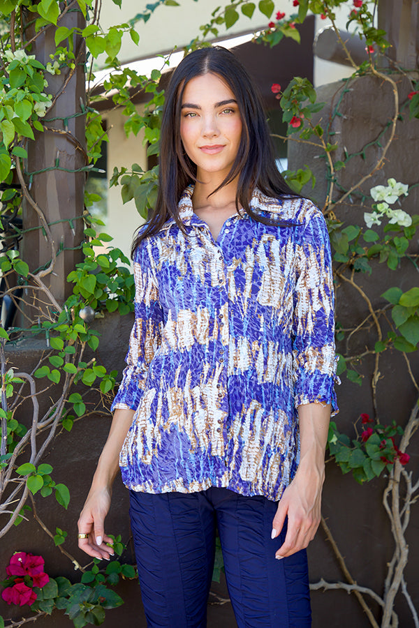 Sabrina Shirt - Tide Rush