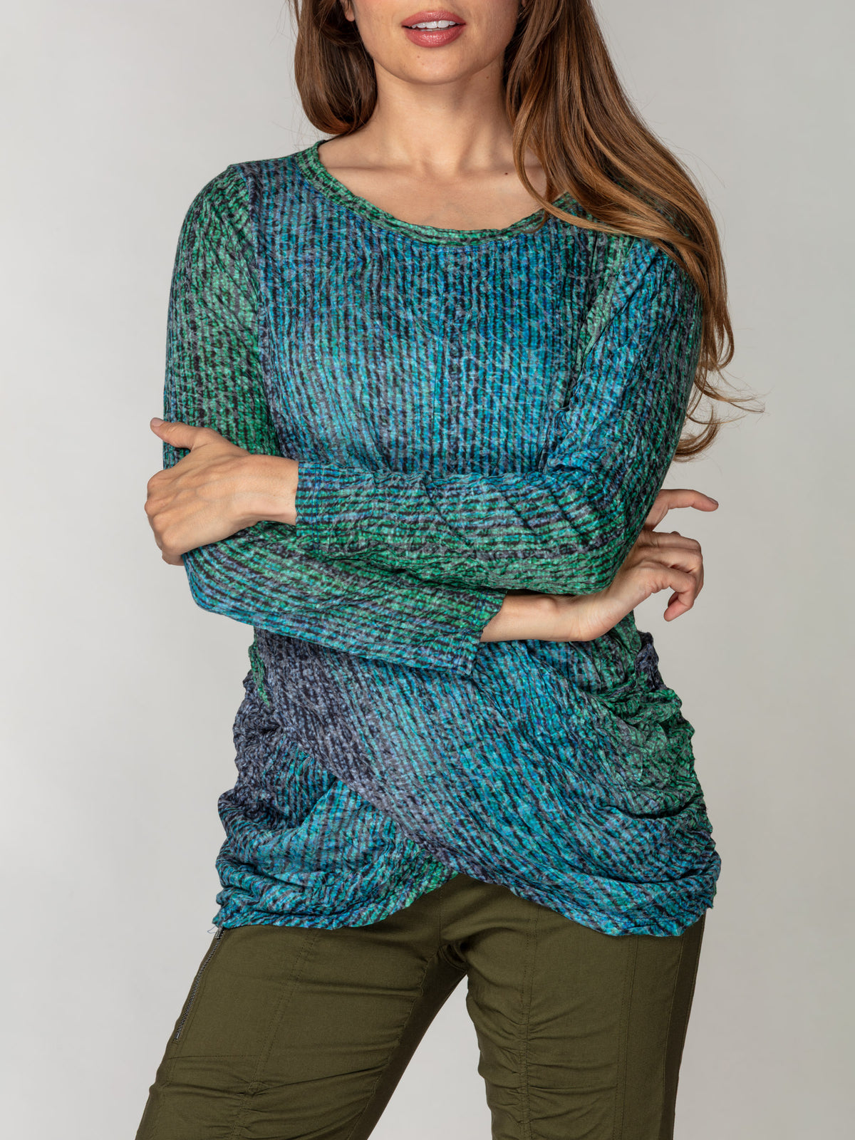 Evelyn Top - Emerald Drift