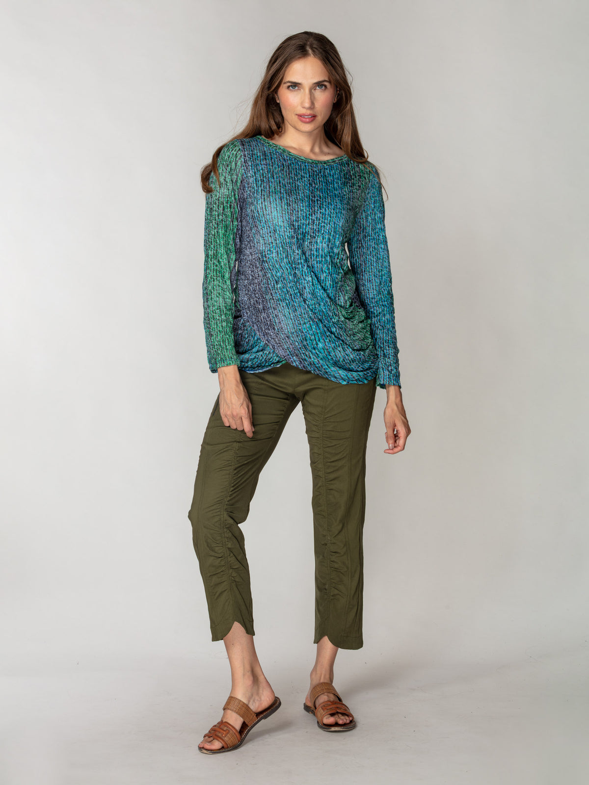 Evelyn Top - Emerald Drift