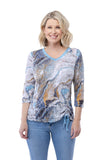 Carlie Top - Stone Wash - CARINE