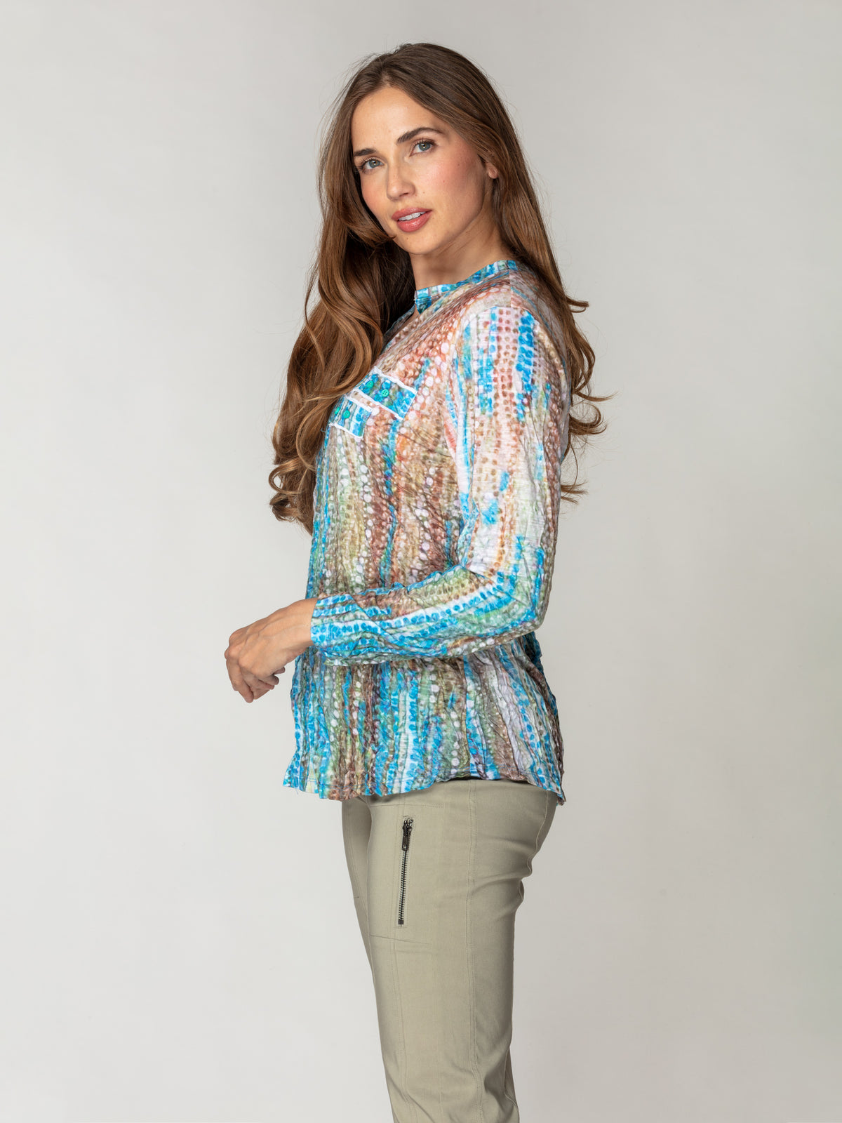 Pamela Top L/S - Sandwash