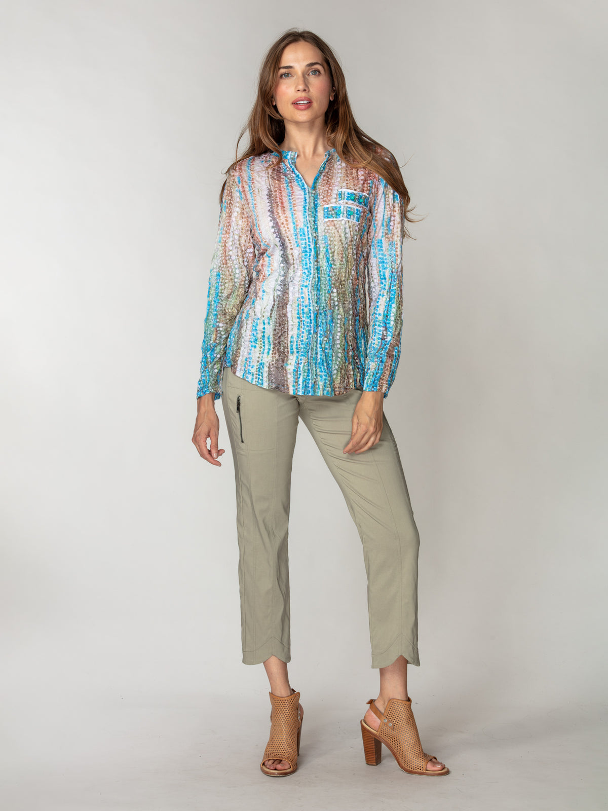 Pamela Top L/S - Sandwash