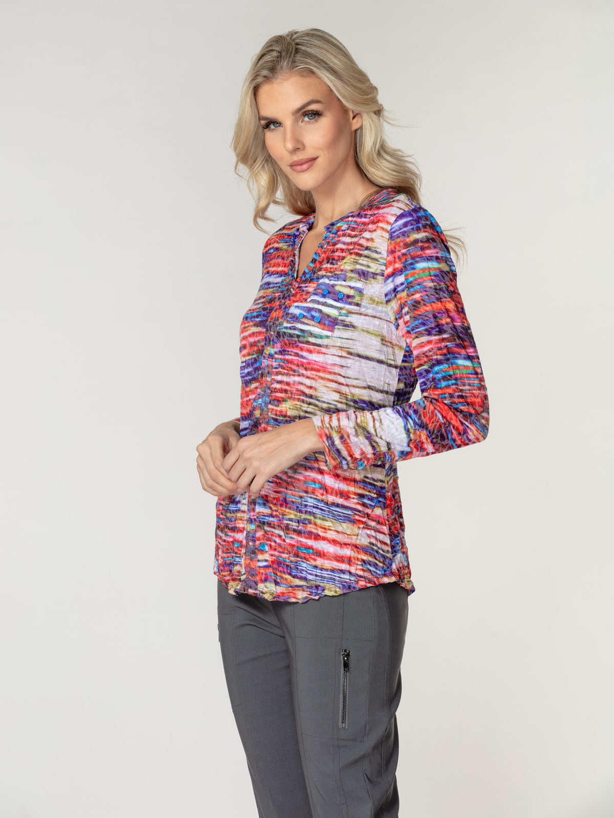 Pamela Top L/S - Radiant Lines